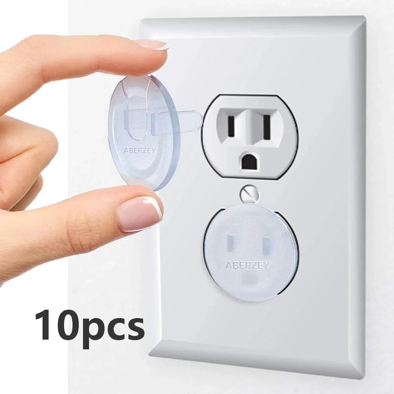 10pcs Socket Covers, Child Safety Electrical Plug Socket Cover
