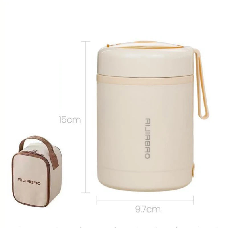 600ML Portable USB Electric Heating Lunch Box Stainless Steel Food Warmer 5V 12V 24V Food Heater