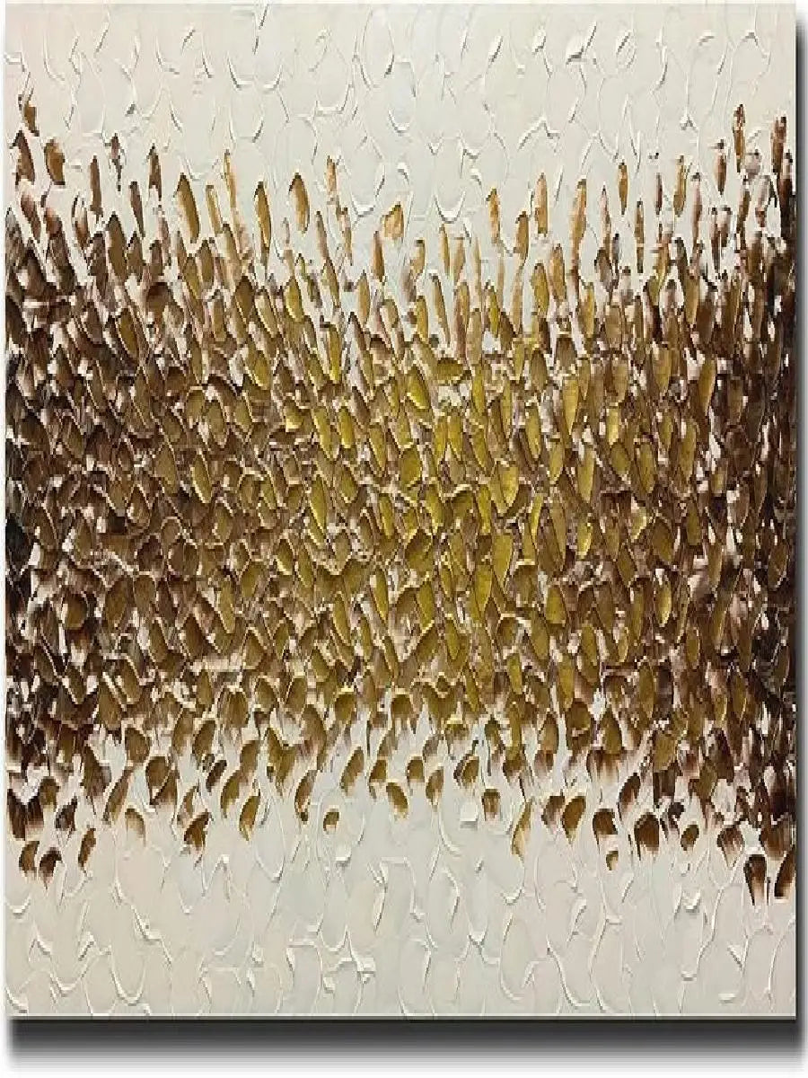 Hand Painted Abstract Colorful Canvas Textured