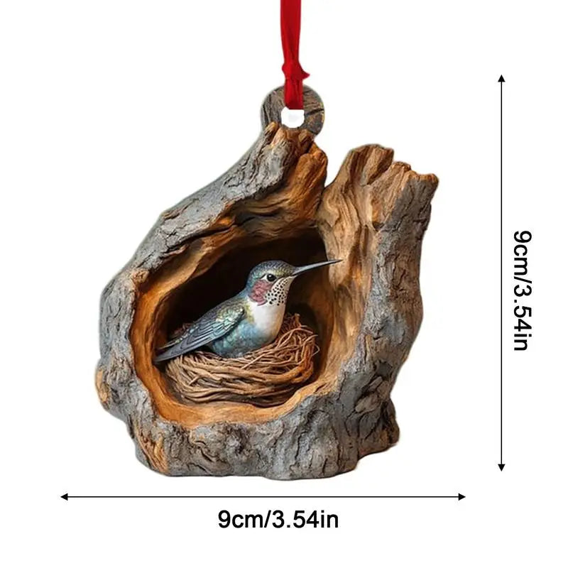 Christmas Decorations Acrylic Animal Hanging Ornaments