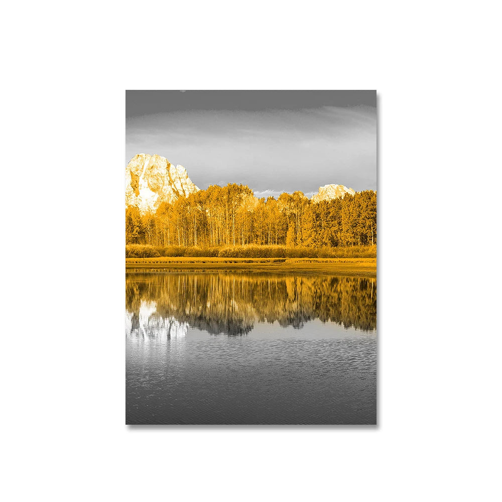 3PCS Frameless Canvas Paintings, Sunset beach, Beautiful Colors