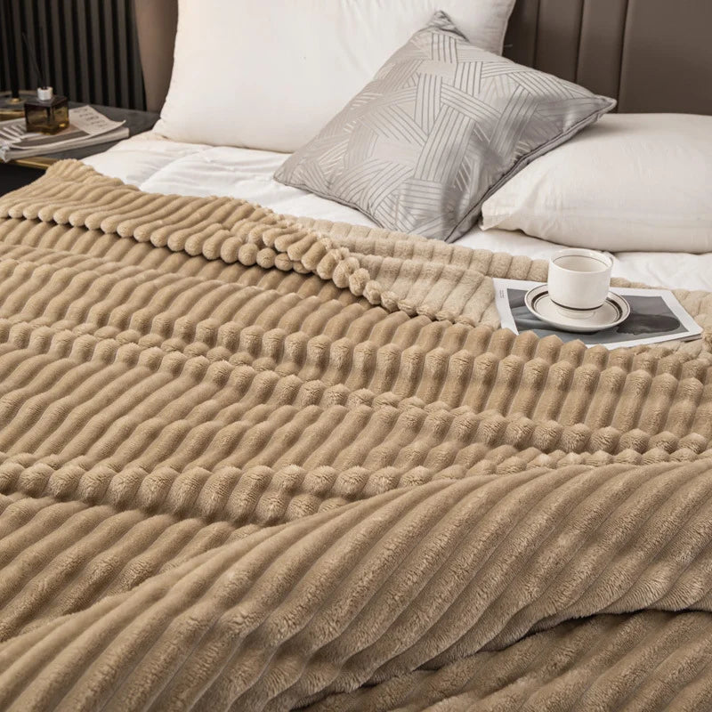 Soft, Plush Blanket For Sofa or Double Bed