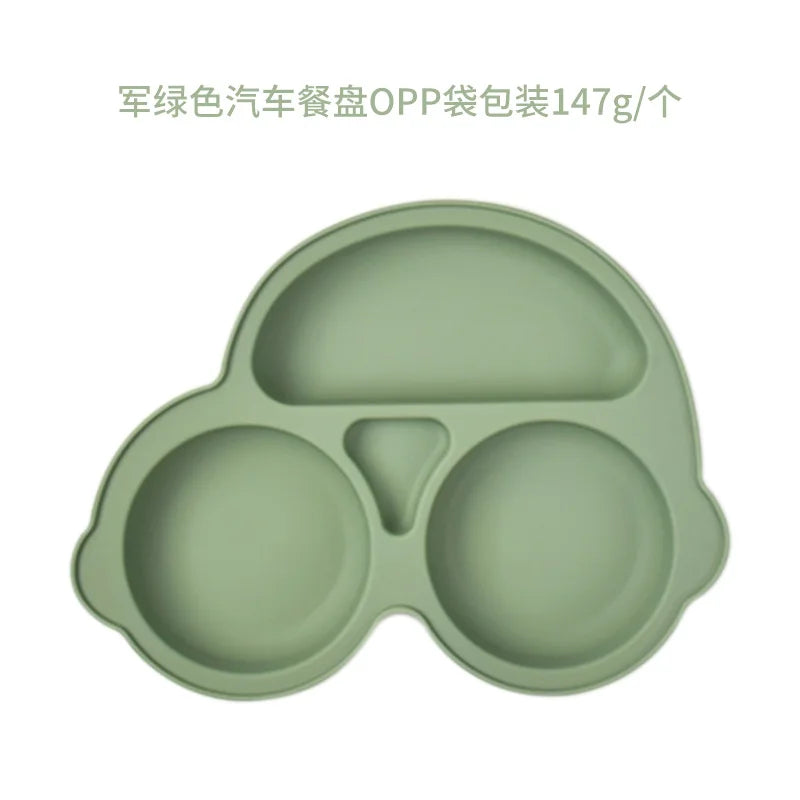 Baby Safe Silicone Suction Plate