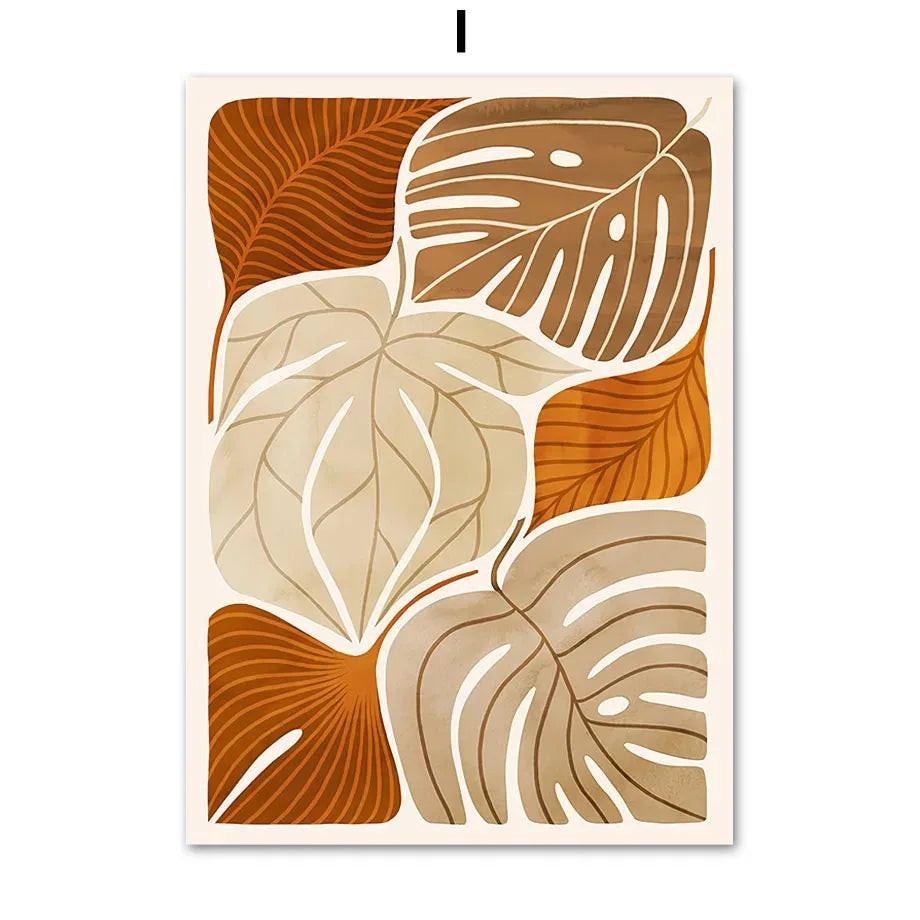 Wall Art Canvas Print Autumn Lake Sunshine Through Tree Maple