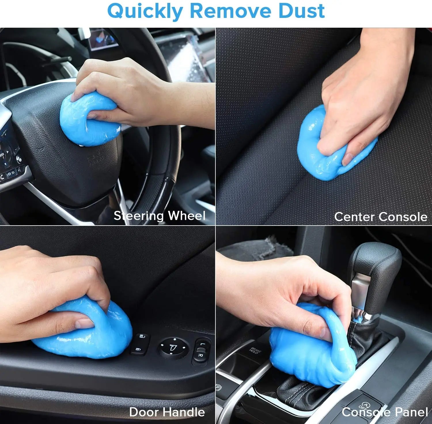 Seametal  Car Cleaning Gel Use On Air Vents, Dashboards, Consoles, Keyboards