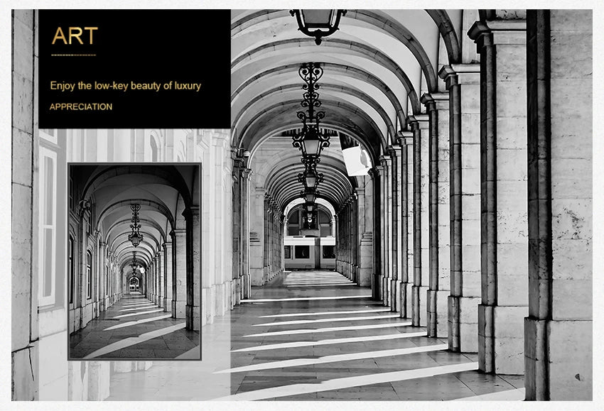 Wall Art Prints Scandinavian Nordic Black and White, Canvas