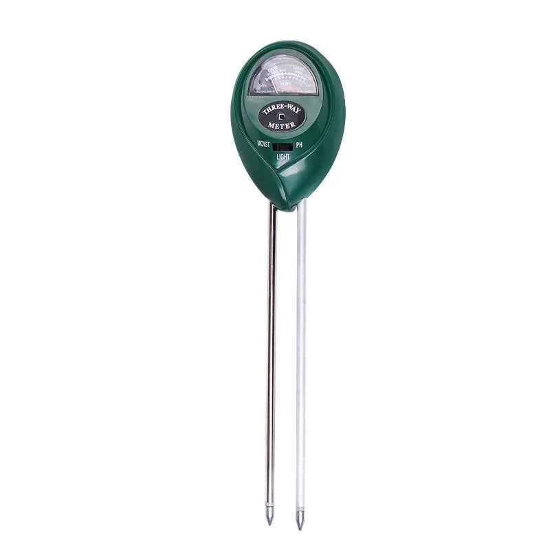 Soil Moisture Meter Detector In Potted Plants
