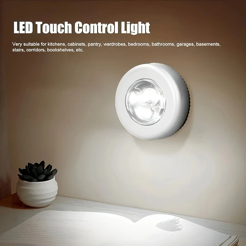 Mini LED Light Self-Adhesive Touch On Off