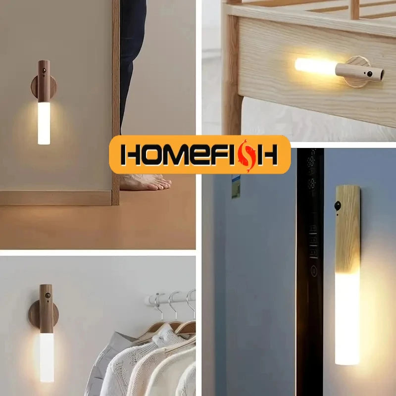 Human Body Induction Night Light LED Rechargeable