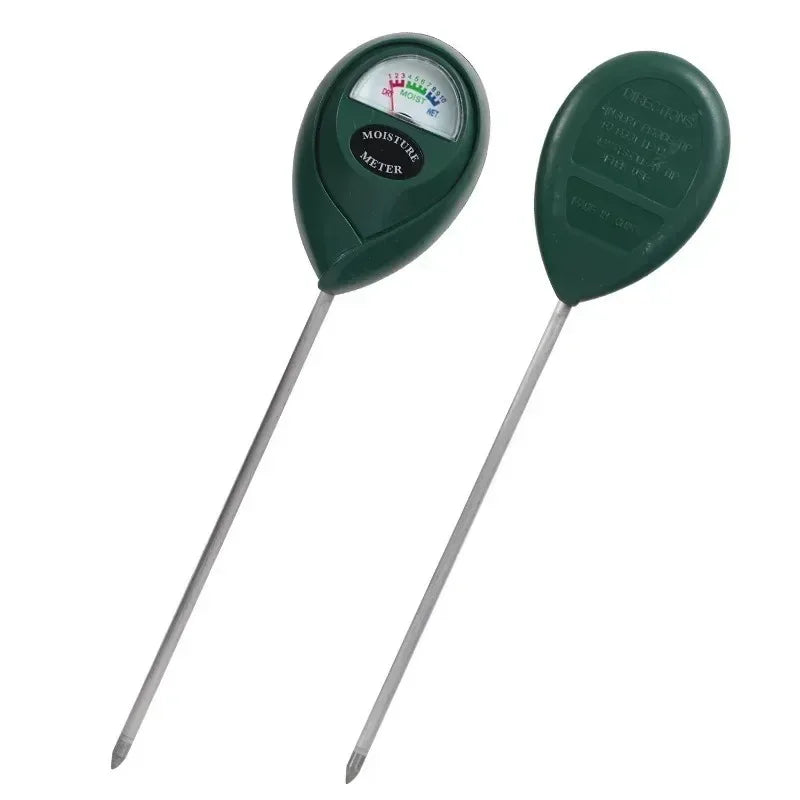 Soil Moisture Meter Detector In Potted Plants