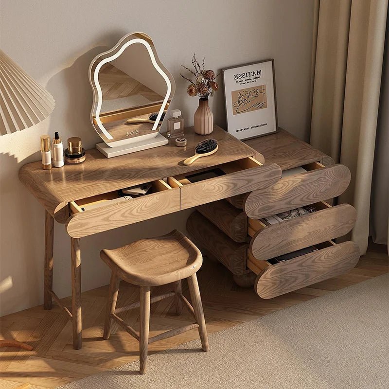 Simple Nordic Vanity Table