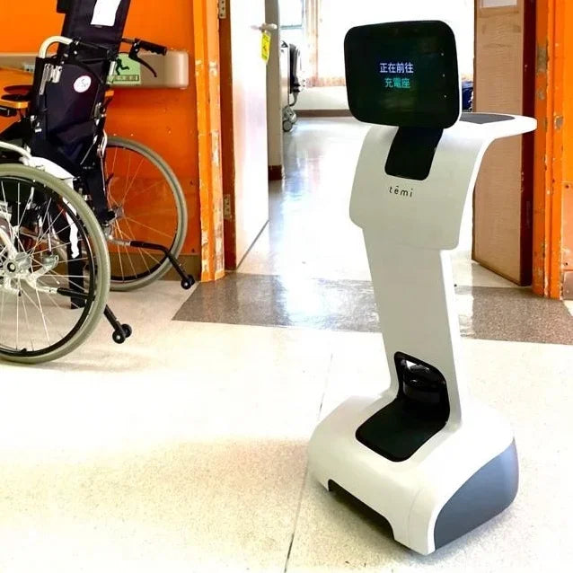 Smart Multiple Modes Temi AI Service Robot with ChatGpt Face Recognition Voice Interaction Reception Robot