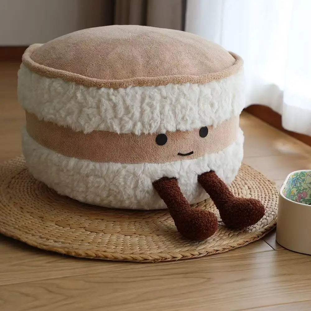 Cute bread, Living room,  Washable Footstool, Shoe Changing Stool