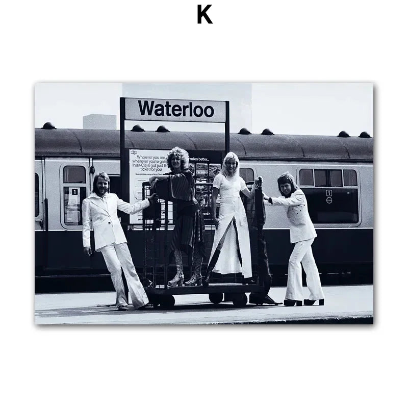 Wall Art Beige White Flower, Abstract Geometry Prints, Poster Canvas Painting