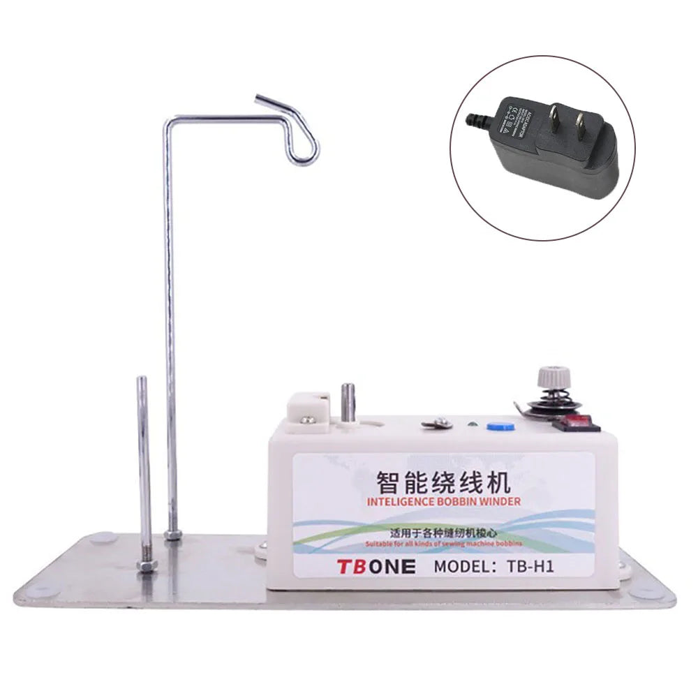 Intelligent Bobbin Winder, Electric, Automatic, Thread Stand, Accessories, Universal Assistant Set