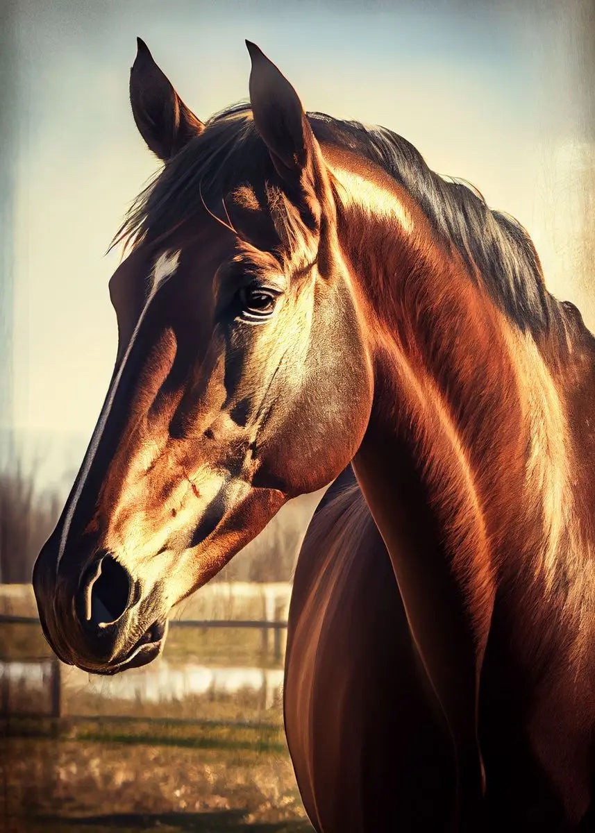 Watercolors Of Various Styles Horses Canvas Wall Art