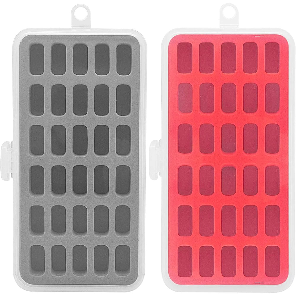 30 Grid Bobbin Storage Box Empty Clear Plastic Lid For Household Craft Sewing Accessories Tool
