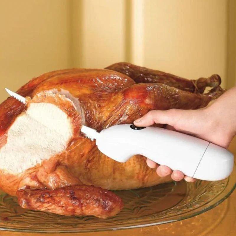 Kitchen Easy Cut Cordless Rechargeable Stainless Steel Knife