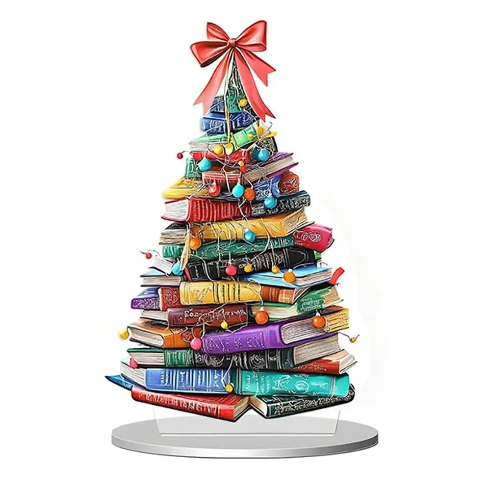 Christmas Theme Book Acrylic Ornaments