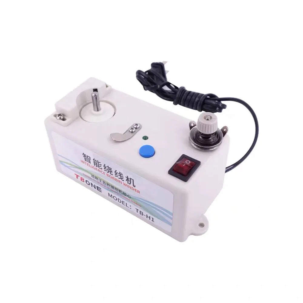 Intelligent Bobbin Winder, Electric, Automatic, Thread Stand, Accessories, Universal Assistant Set