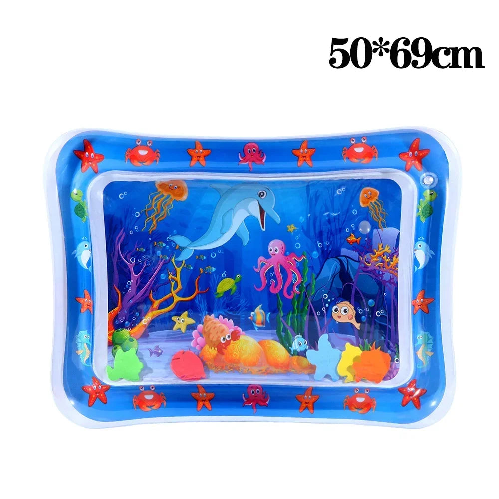 Pet Water Sensory Interactive Self Play Toy for Cats and Small Dogs Thickened Cooling Pad