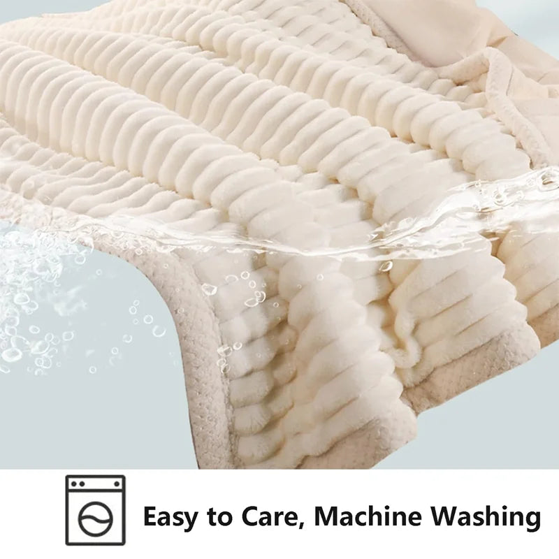 Soft, Plush Blanket For Sofa or Double Bed