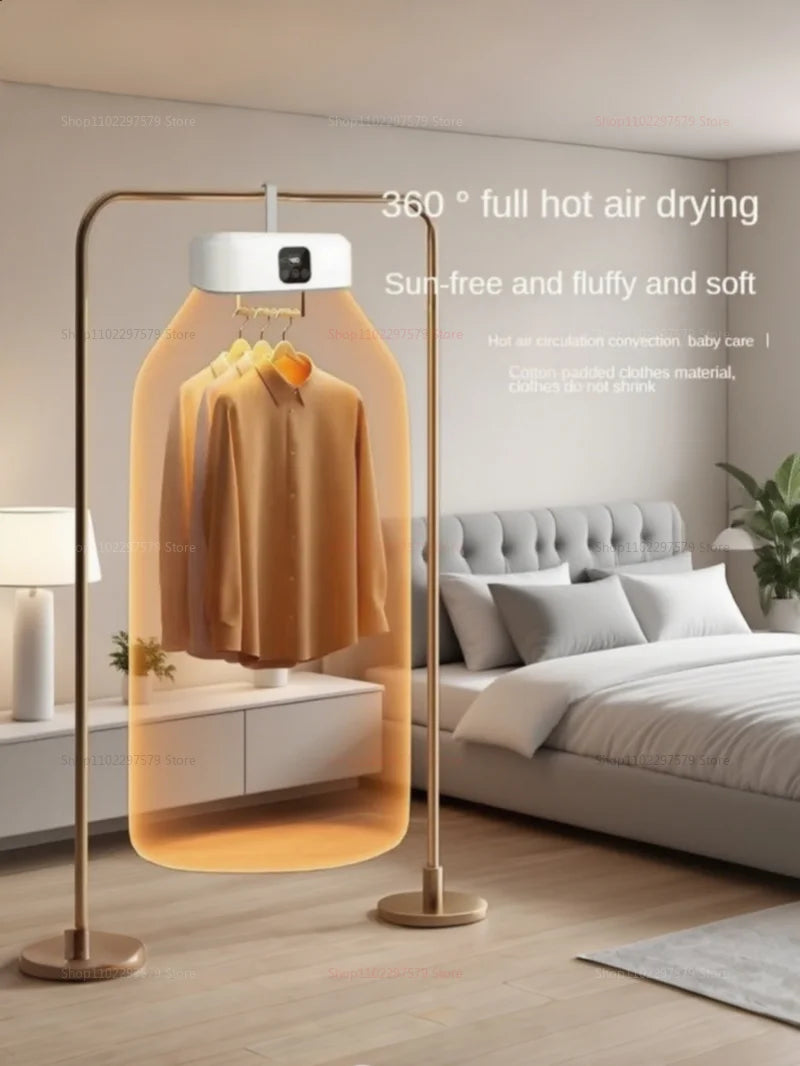 Mini Portable Dryer Foldable Electric, Apartment Travel