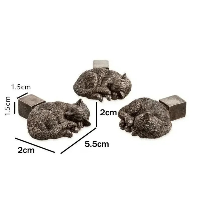3Pcs Flower Pot Stand Cat Shape, Pot Risers For Garden Pots