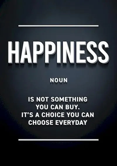 Art Posters Motivational Positive Words White on Black, Oil on Canvas