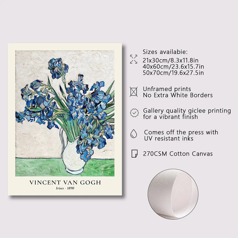 Van Gogh, Matisse Paintings. A Chance to Invite A Master Into Your Home. Canvas Art For Home.