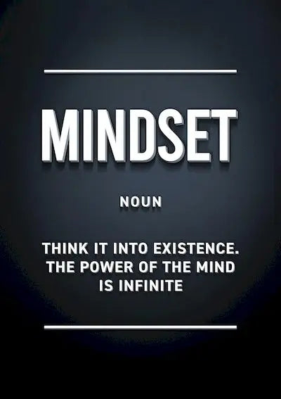 Art Posters Motivational Positive Words White on Black, Oil on Canvas