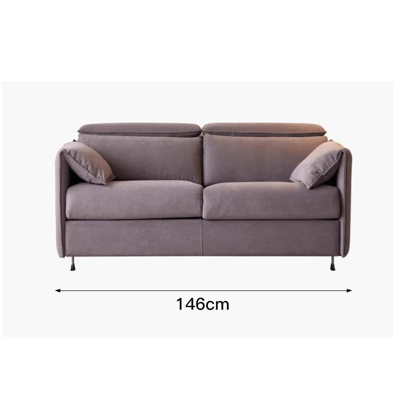 Nordic Small Sleeper Sofa, Foldable for Bedroom, Living Room