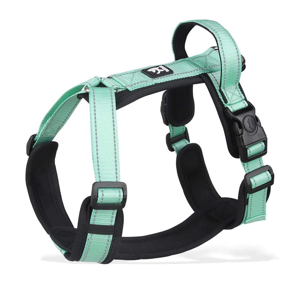 Anti-Escape Dog Harness Vest with Handle Reflective Small Medium French Bulldogs