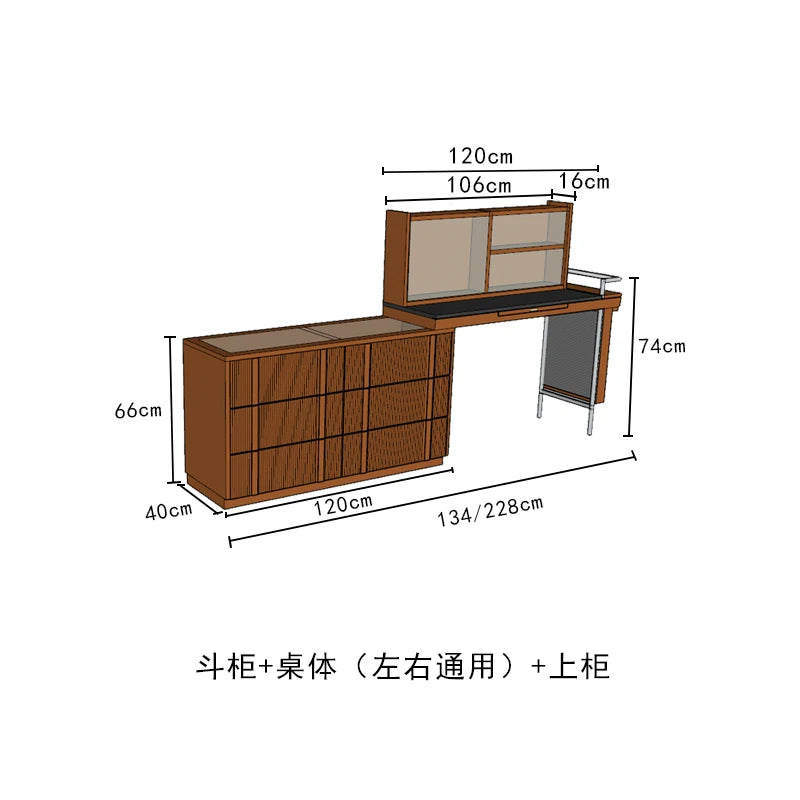 Folding Glass Vanity, Wood Tables, Storage Drawers, Dresser, Makeup