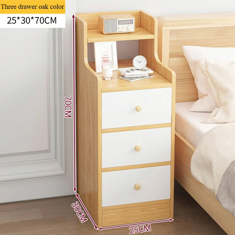 Bedside Table Great Storge, Modern Simple Cabinet