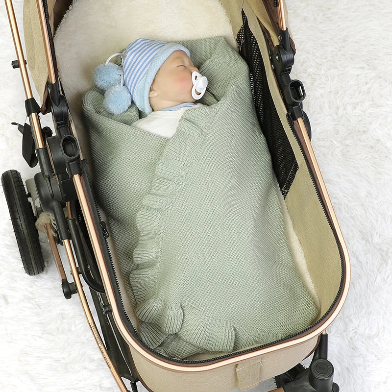 Baby Blankets Knitted for Bays and Girls