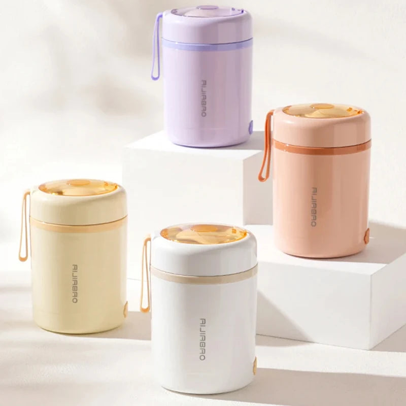 600ML Portable USB Electric Heating Lunch Box Stainless Steel Food Warmer 5V 12V 24V Food Heater