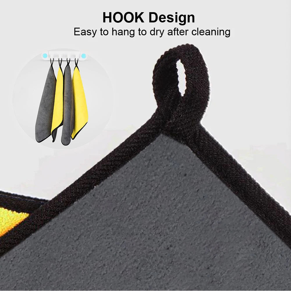 Car Wash Microfiber Towels Cleaning Detailing