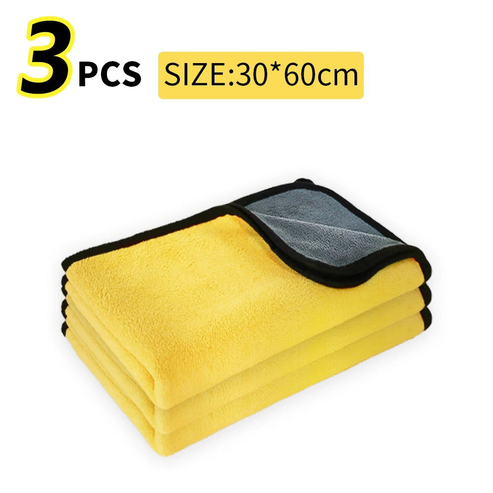 Car Wash Microfiber Towels Cleaning Detailing