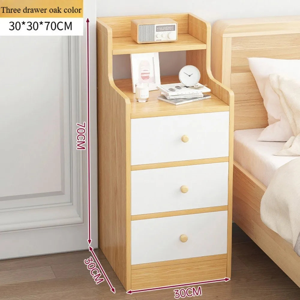 Bedside Table Great Storge, Modern Simple Cabinet