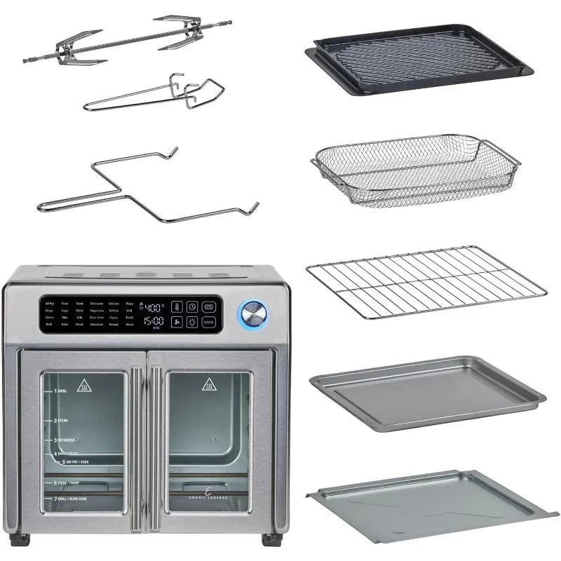 Emeril Lagasse X-Large French Door Air Fryer Toaster Oven Combo