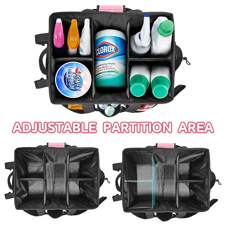 Multifunctional Tool Bag, Waterproof and Wear-Resistant Oxford Cloth, Lg Capacity