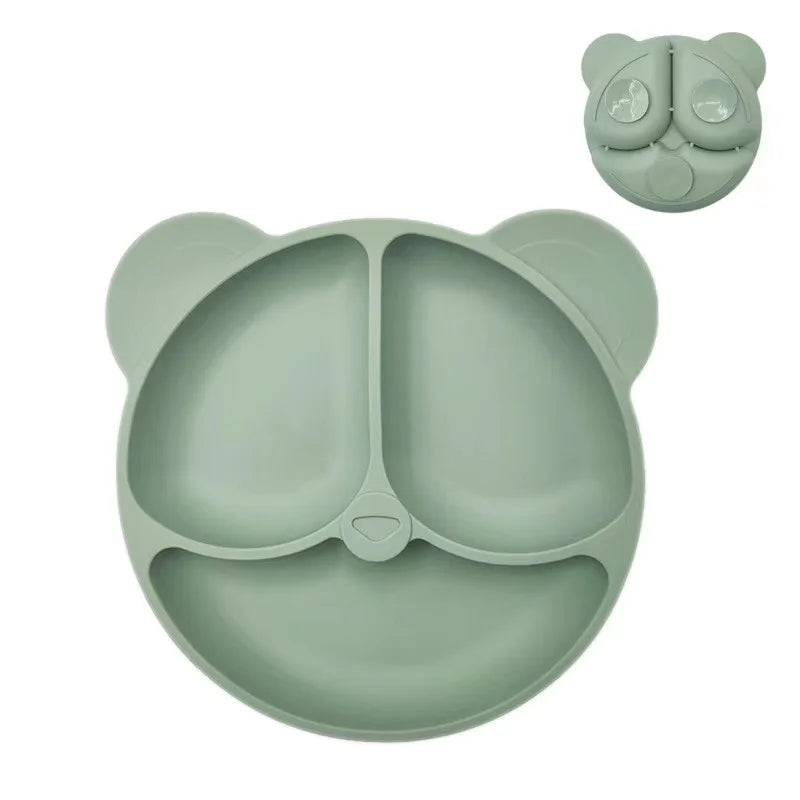 Baby Safe Silicone Suction Plate