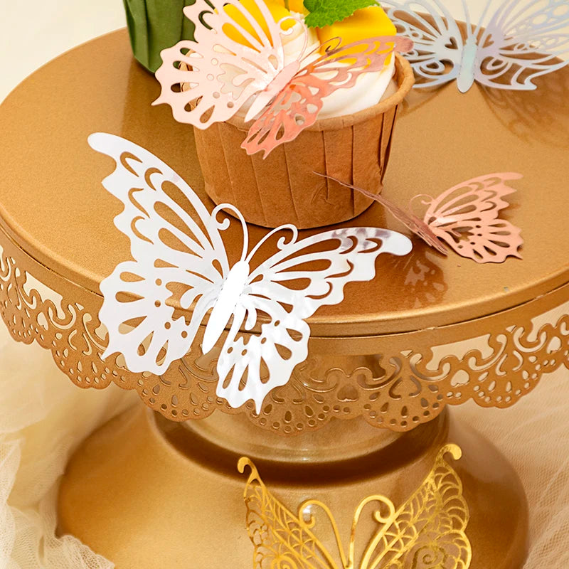 Butterfly 12PCS Hollow Wall Stickers Wall Decorations