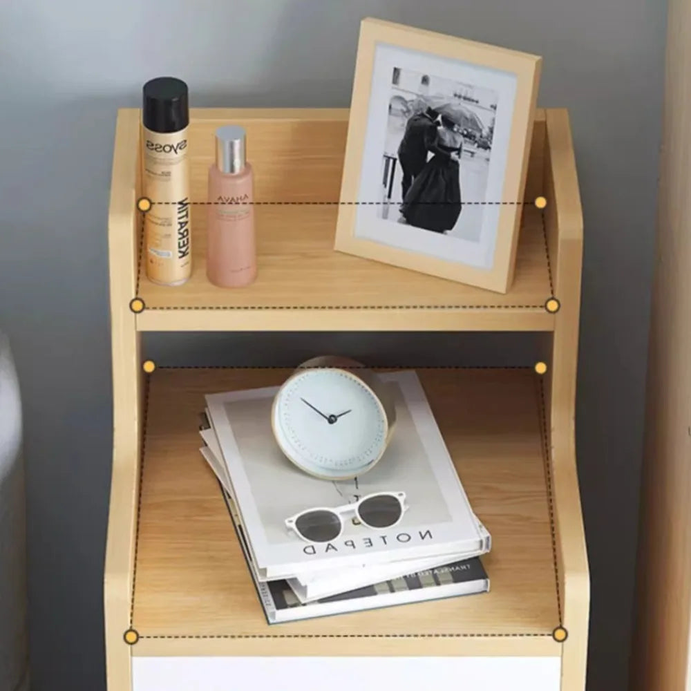 Bedside Table Great Storge, Modern Simple Cabinet