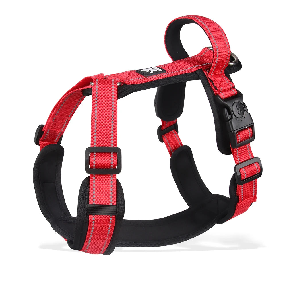 Anti-Escape Dog Harness Vest with Handle Reflective Small Medium French Bulldogs