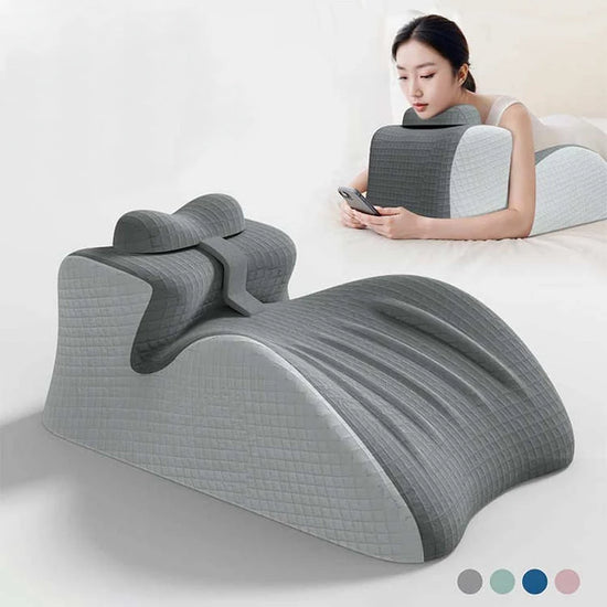 Ergonomic Wedge Prone Pillow,Multi-Functional Bed Pillow,Ideal ,Massage,Reading,Back Support