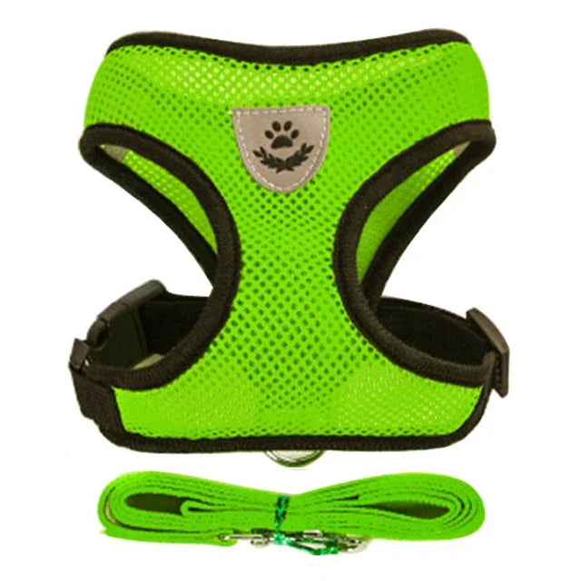 Cat Harness Vest Adjustable Mesh Harness For Cats and Small Dogs