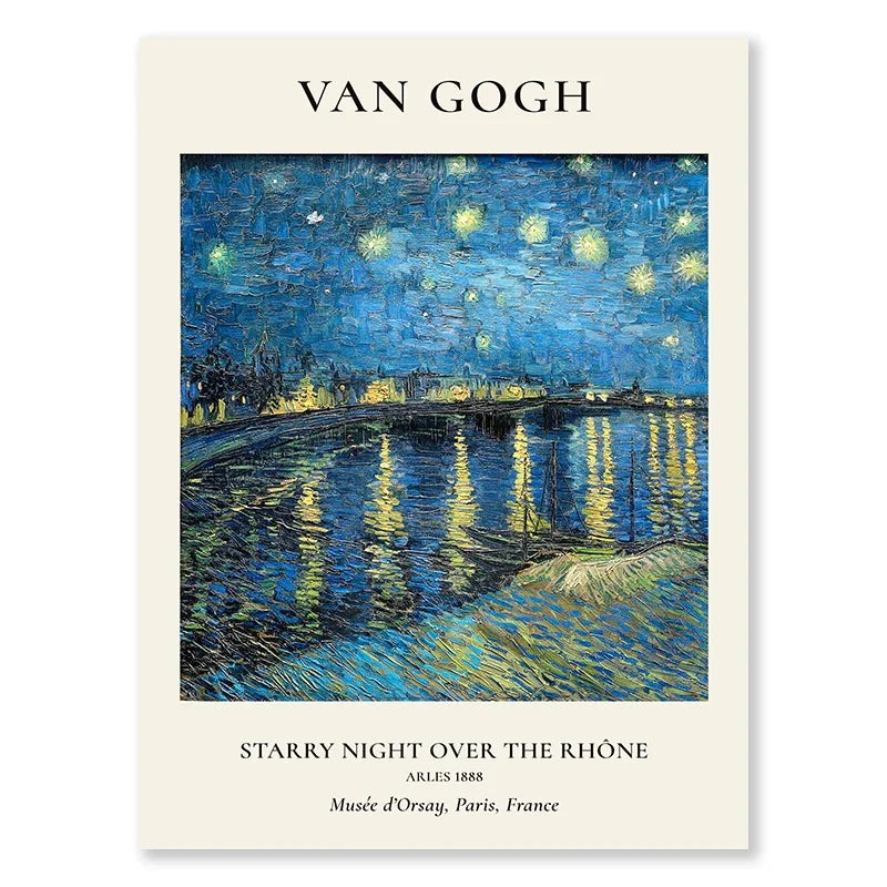 Van Gogh, Matisse Paintings. A Chance to Invite A Master Into Your Home. Canvas Art For Home.