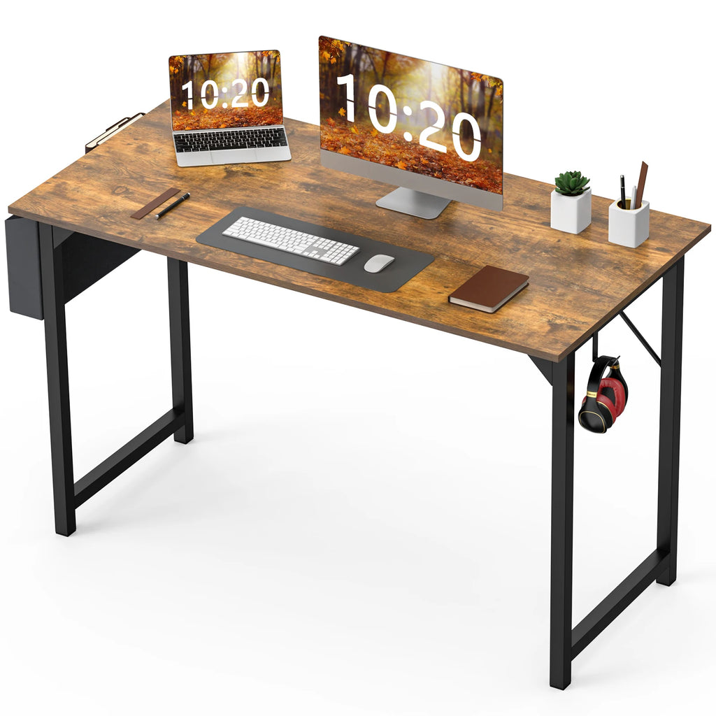 Computer Desk, Writing, Office, Gaming, Compact, Easy Assembly